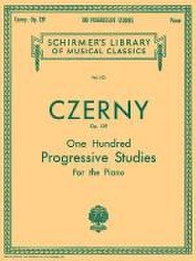 Carl Czerny 100 Progressive Studies Without Octaves, Op. 139 Schirmer Classics Vol. 153 Piano Technique Songbook Late Intermediate Method and Sheet Music Classical Instruction Book