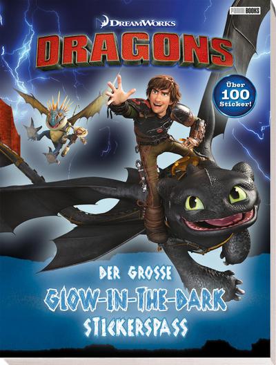 Dragons: Der große Glow-in-the-Dark-Stickerspaß: Activityblock mit über 100 Glow-in-the-Dark-Stickern