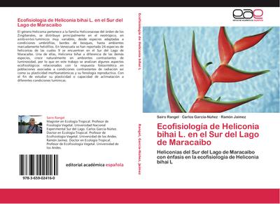 Ecofisiología de Heliconia bihai L. en el Sur del Lago de Maracaibo