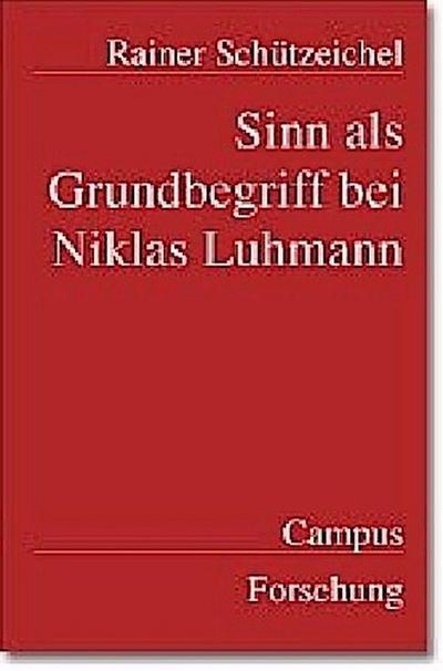 Sinn als Grundbegriff bei Niklas Luhmann