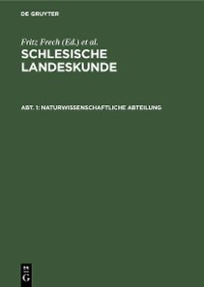 Naturwissenschaftliche Abteilung