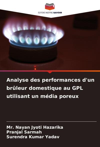 Analyse des performances d’un brûleur domestique au GPL utilisant un média poreux