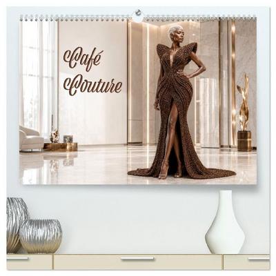 Café Couture (hochwertiger Premium Wandkalender 2027 DIN A2 quer), Kunstdruck in Hochglanz