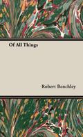 Of All Things