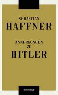 Anmerkungen zu Hitler