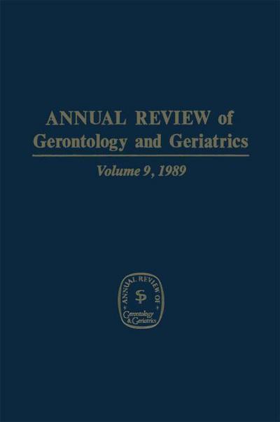 Annual Review of Gerontology and Geriatrics