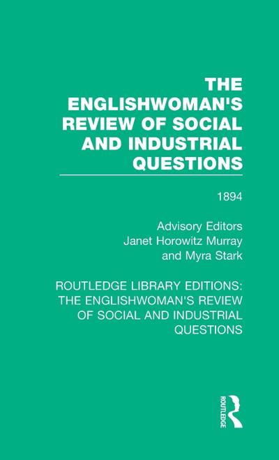 The Englishwoman’s Review of Social and Industrial Questions