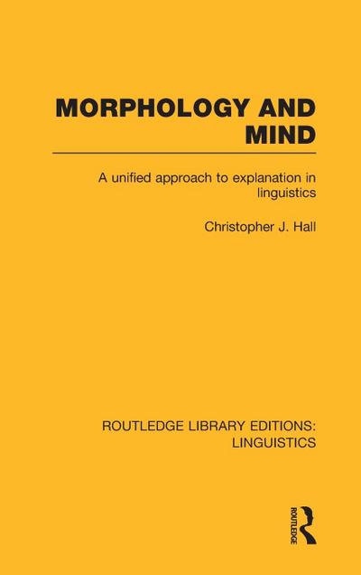 Morphology and Mind