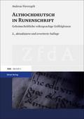 Althochdeutsch in Runenschrift