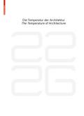 be 2226 Die Temperatur der Architektur / The Temperature of Architecture