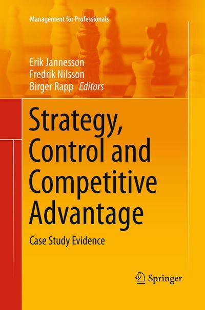 Strategy, Control and Competitive Advantage