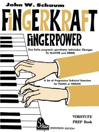 Fingerkraft, Vorstufe. Fingerpower, Prep Book