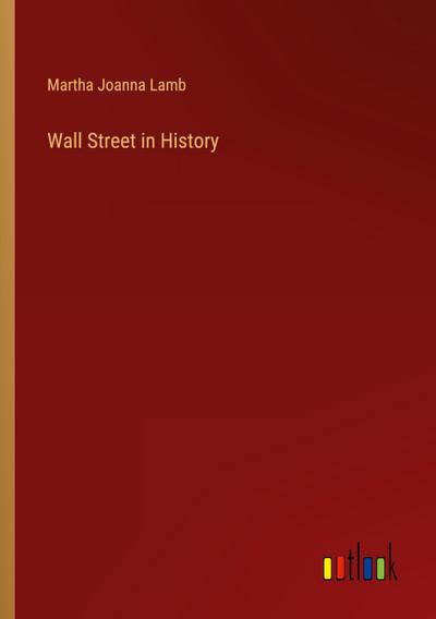 Wall Street in History