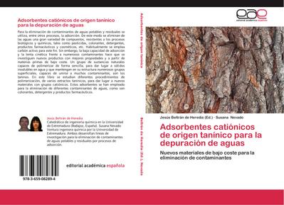 Adsorbentes catiónicos de origen tanínico para la depuración de aguas