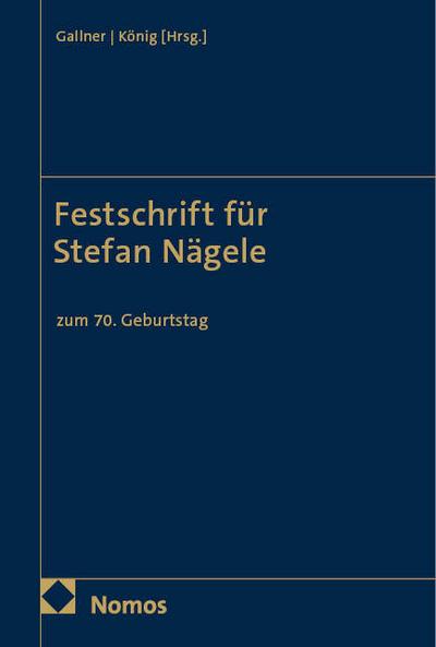 Festschrift für Stefan Nägele
