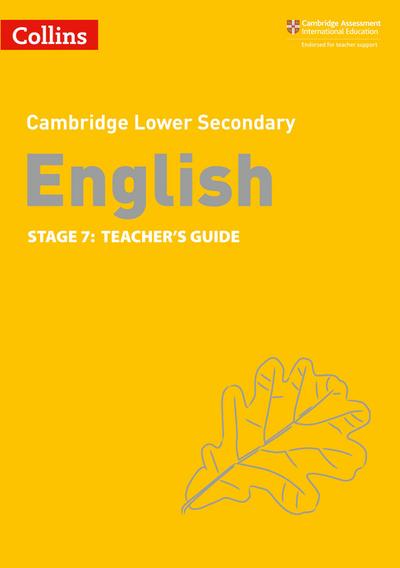 Lower Secondary English Teacher’s Guide: Stage 7
