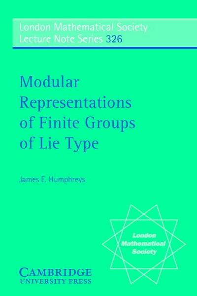 Modular Representations of Finite Groups of Lie Type