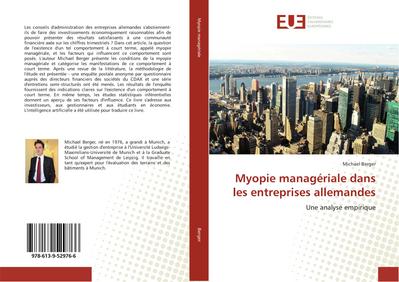 Myopie managériale dans les entreprises allemandes