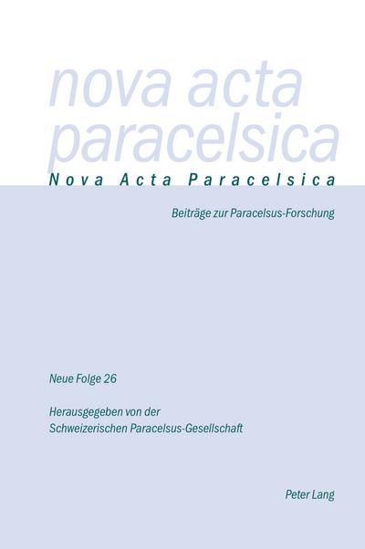 Nova Acta Paracelsica 26/2013 2014