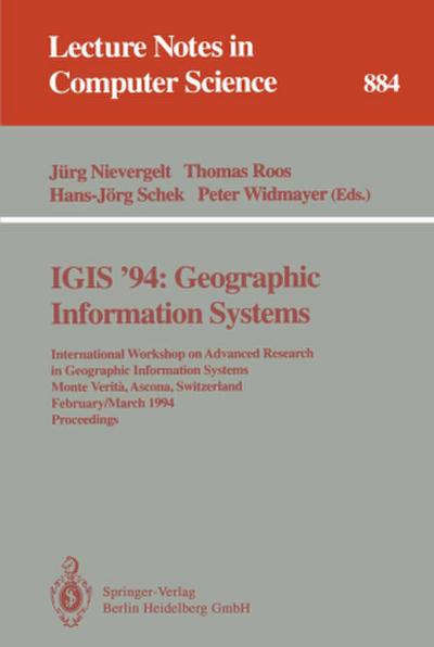 IGIS ’94: Geographic Information Systems