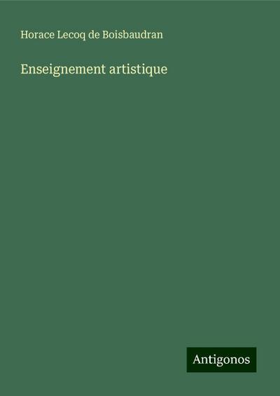 Enseignement artistique