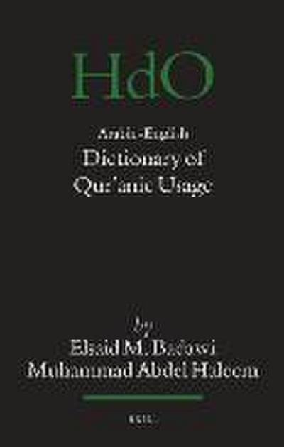 Arabic-English Dictionary of Qur&#702;anic Usage