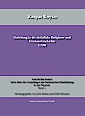Einleitung in die christliche Religions-  und Kirchen-Geschichte (1788)