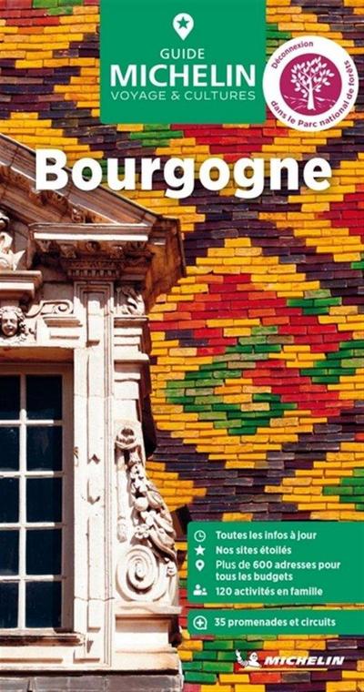 Michelin Le Guide Vert Bourgogne