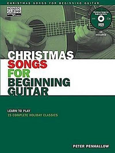 Penhallow, P: Christmas Songs for Beginning Guitar Book/Onli
