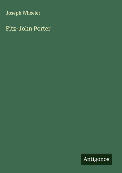 Fitz-John Porter