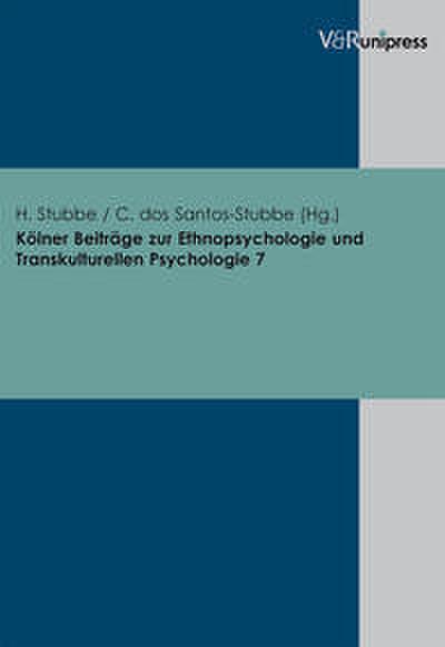 Kölner Beiträge zur Ethnopsychologie und Transkulturellen Psychologie 7