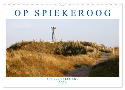 OP SPIEKEROOG (Wandkalender 2026 DIN A3 quer), CALVENDO Monatskalender