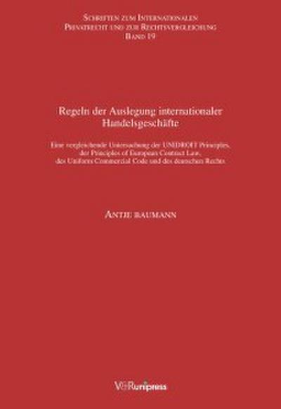 Regeln der Auslegung internationaler Handelsgeschäfte