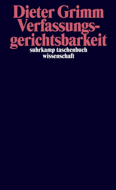 Verfassungsgerichtsbarkeit