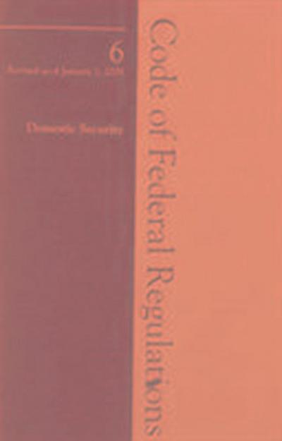 2009 06 CFR (Office of the Secretary)