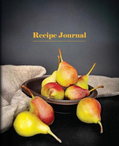 Recipe Journal - Bowl of Pears