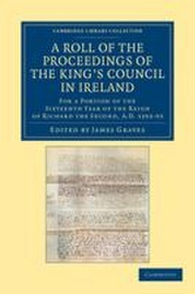 A Roll of the Proceedings of the King’s Council in Ireland