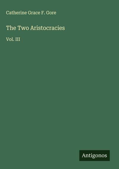 The Two Aristocracies
