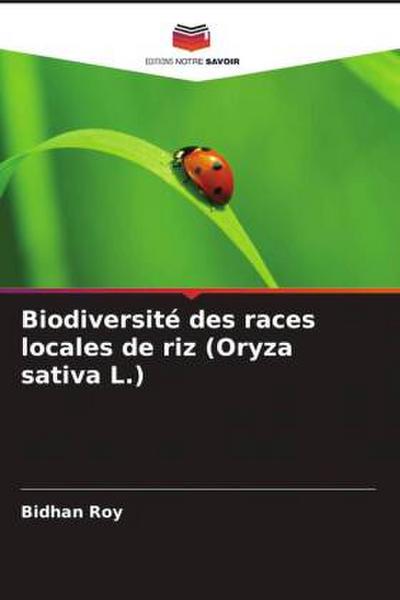 Biodiversité des races locales de riz (Oryza sativa L.)
