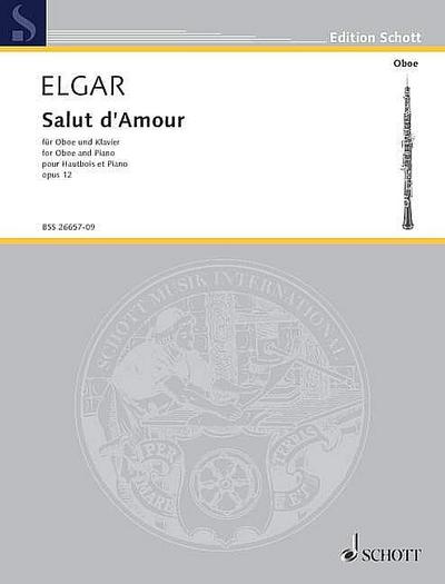 Salut d’amour op. 12/9für Oboe und Klavier