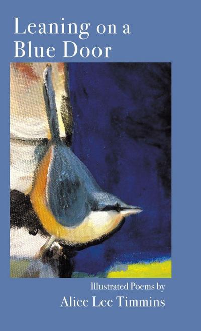 Leaning on a Blue Door