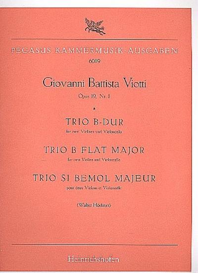 Trio B-Durfür 2 Violinen und Violoncello
