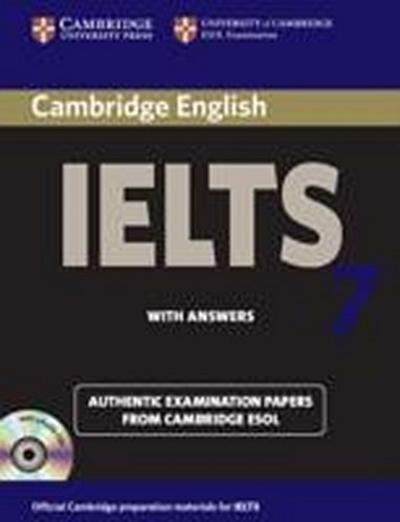 Cambridge IELTS 7 Self-study Pack (Student’s Book with Answers and Audio CDs (2)): Examination Papers from University of Cambridge ESOL Examinations (Cambridge Books for Cambridge Exams)