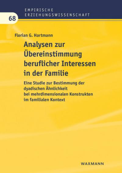 Analysen zur Übereinstimmung beruflicher Interessen in der Familie