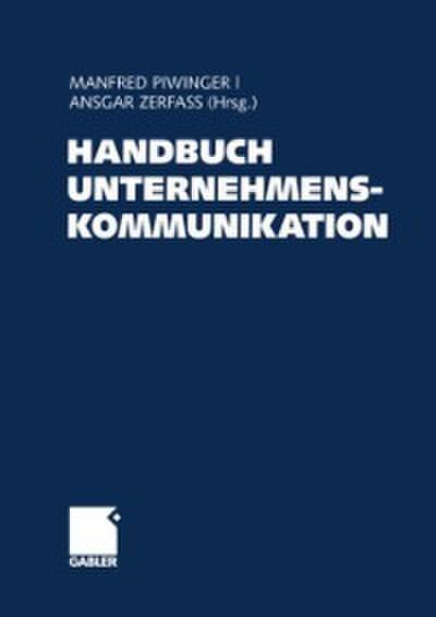 Handbuch Unternehmenskommunikation