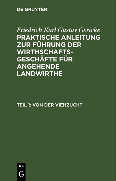Von der Viehzucht