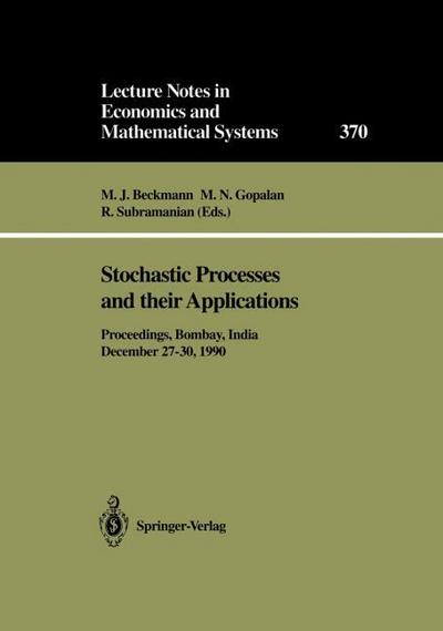 Stochastic Processes and their Applications