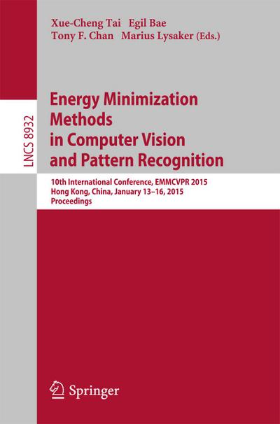 Energy Minimization Methods in Computer Vision and Pattern Recognition