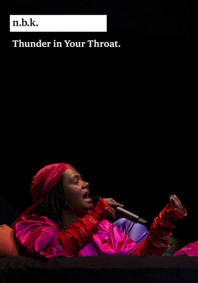 Thunder in Your Throat n.b.k. Berlin Bd. 14