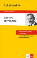 Klett Lektürehilfen Thomas Mann, Der Tod in Venedi